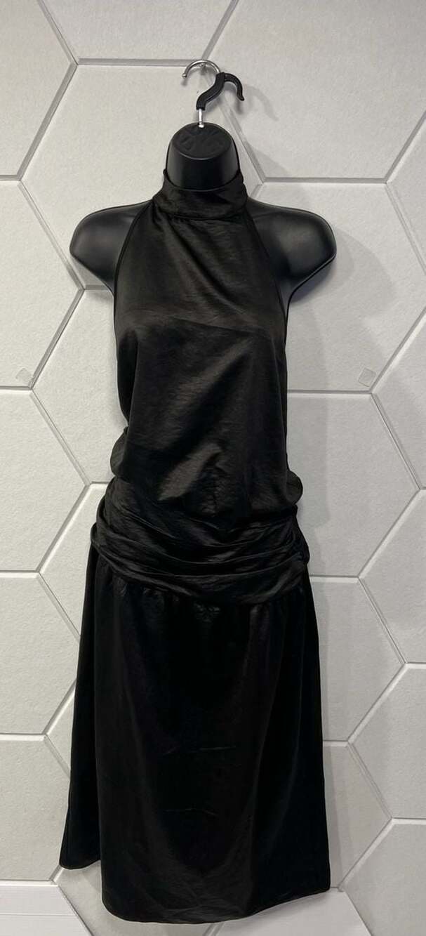 Lioness Sylvie Mock Neck Maxi Dress